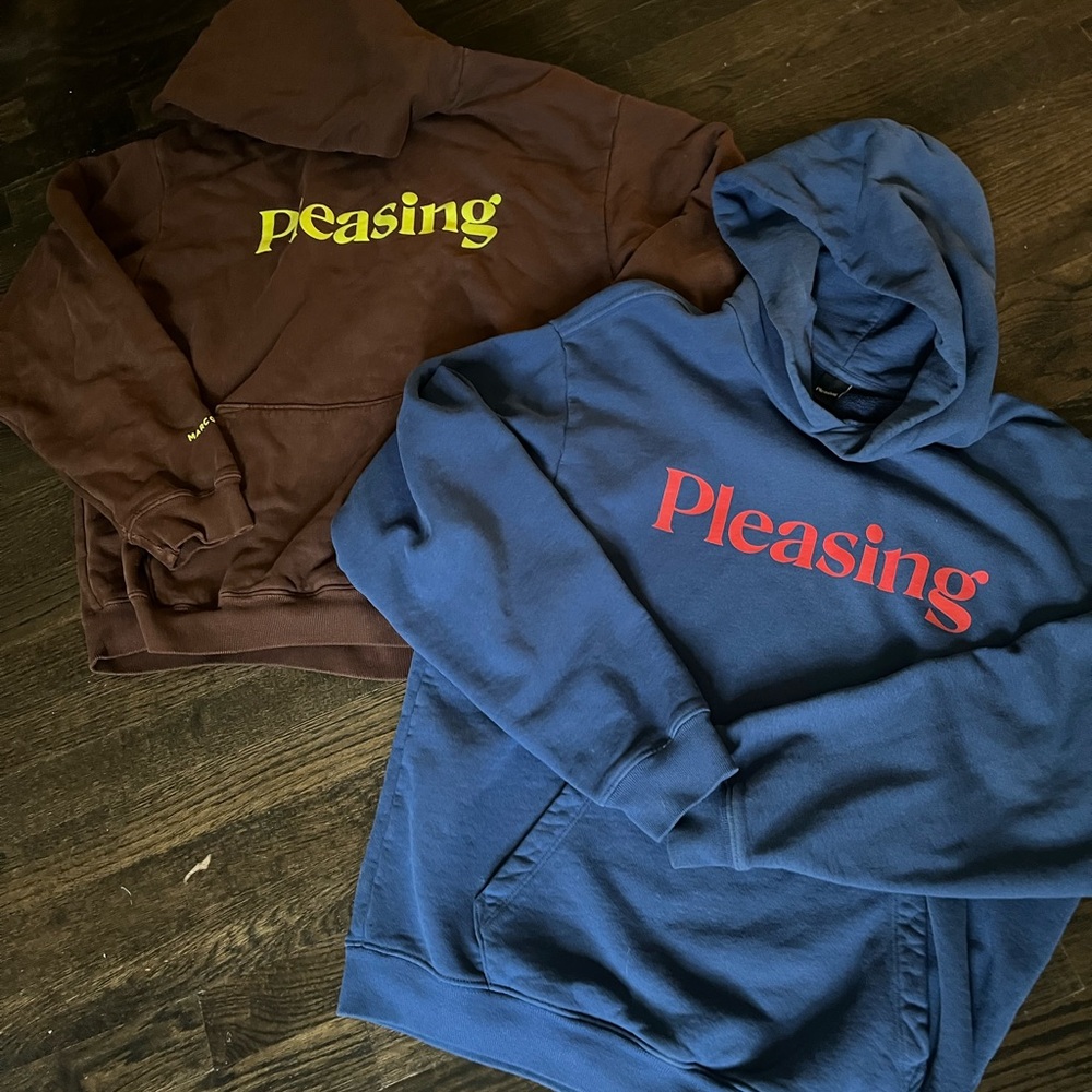 Harry styles pleasing hoodies